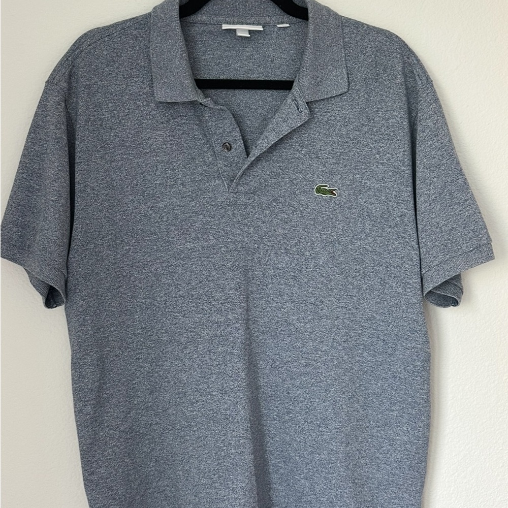 Lacoste Men's Polo Shirt in Heather Gray